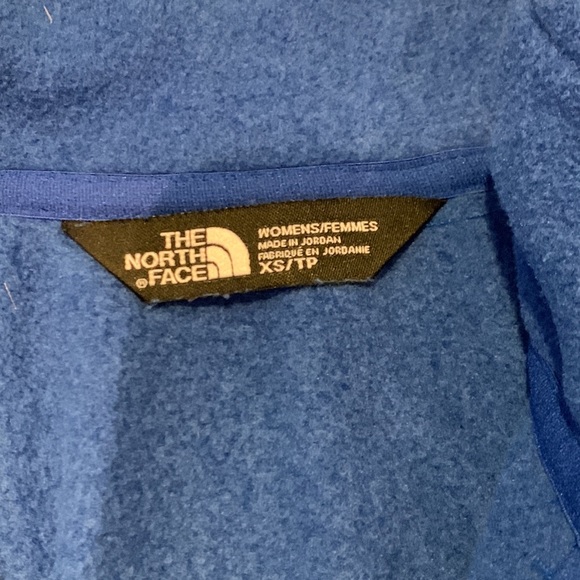 NWOT North-face Blue Quarter Zip - Picture 3 of 4